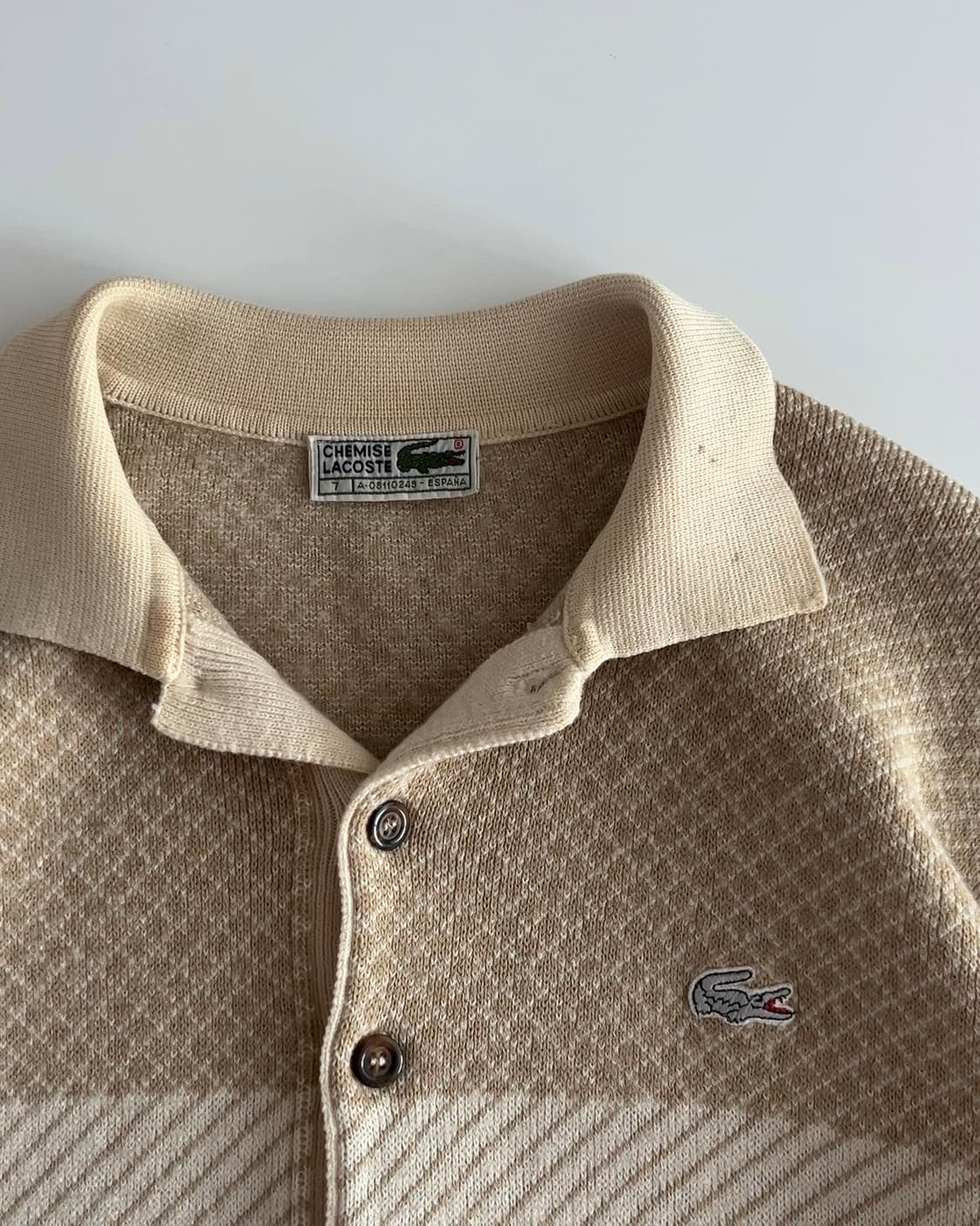 라코스테 하프버튼 카라 니트 7 상품이미지3