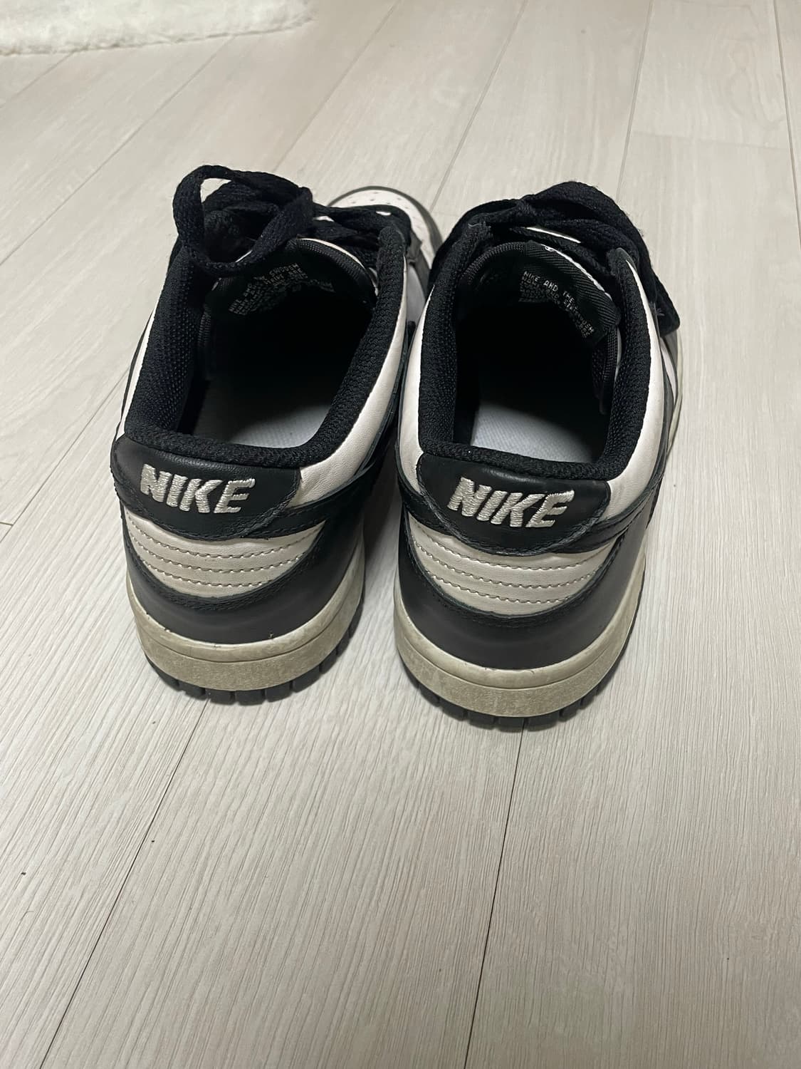 나이키 덩크 로우 범고래 240 상품이미지2