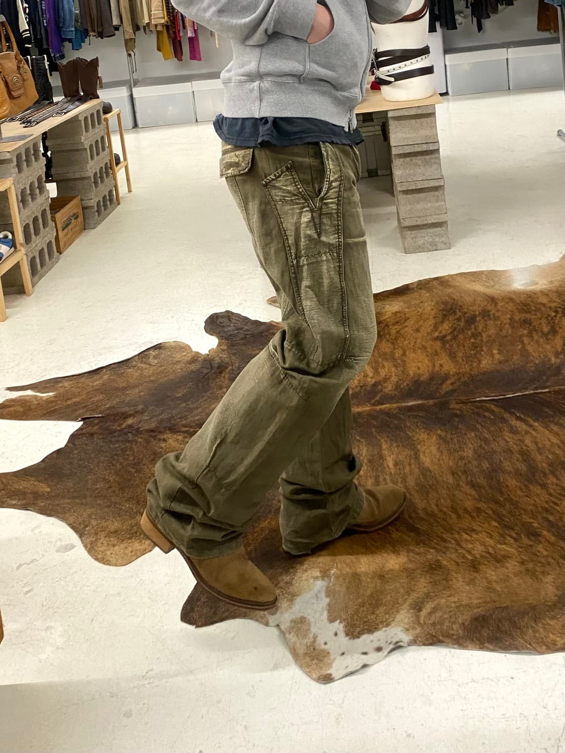 00’s Marithe Francois Girbaud 하드 워싱 팬츠 상품이미지2