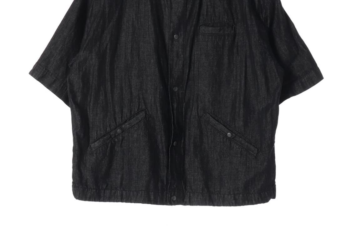 EEC 코튼 린넨 하프 셔츠 자켓 M 상품이미지4