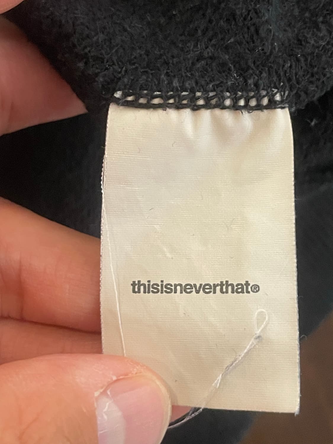 Thisisneverthat 디스이즈네버댓 블랙 후드 M 상품이미지6