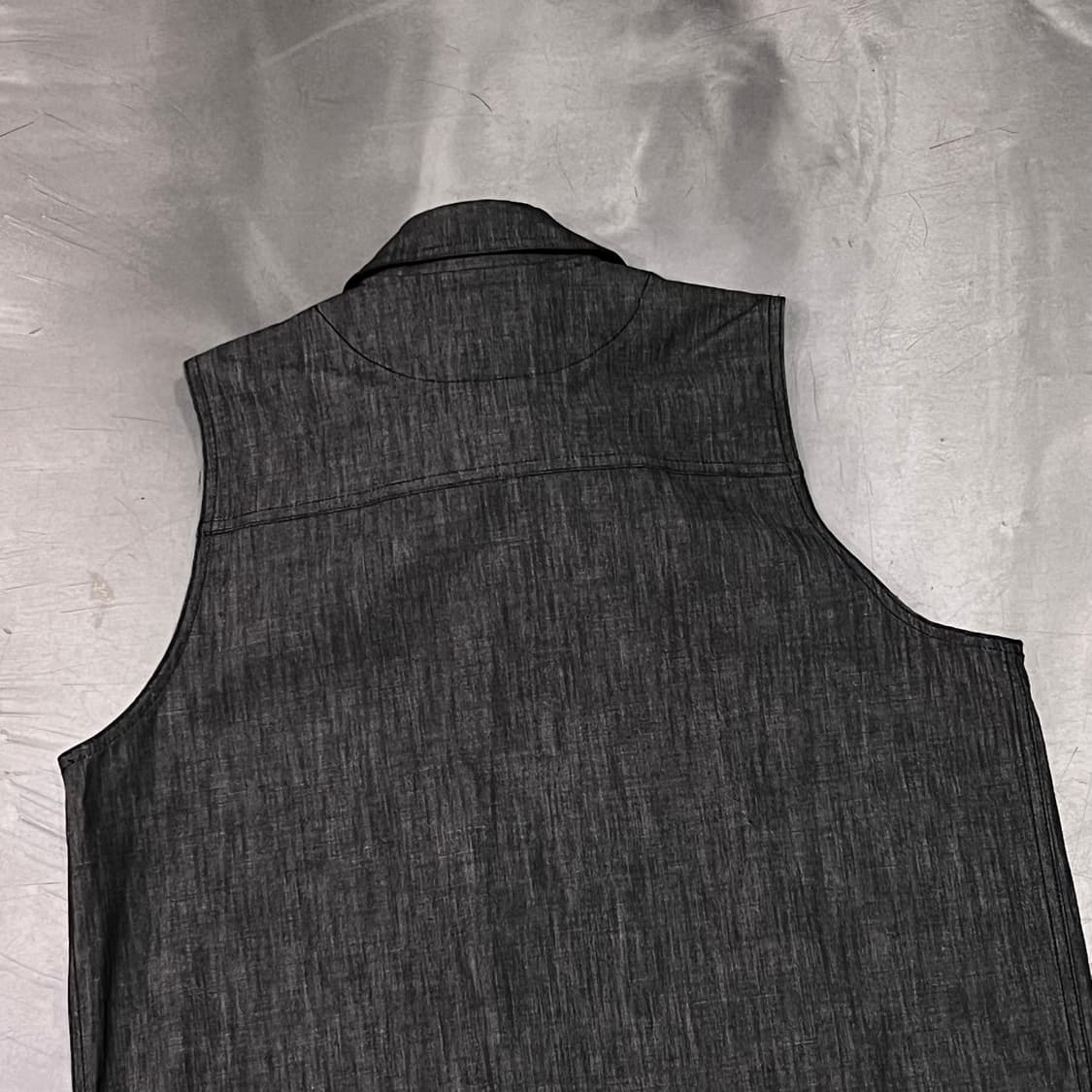  roga 더블 카라 집업 베스트 y16177 상품이미지6