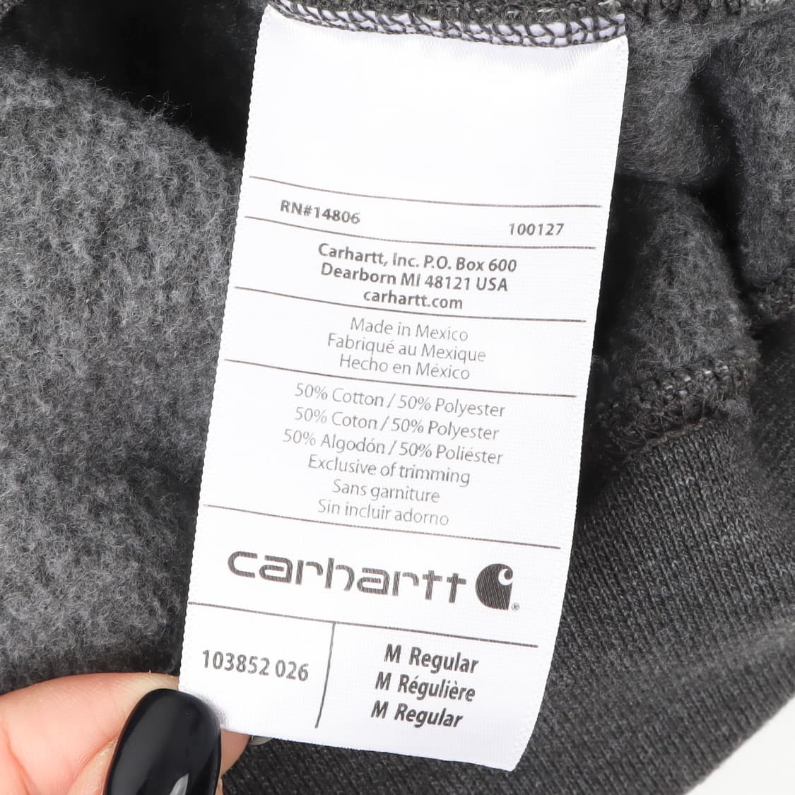 칼하트 미드웨이트 포켓 크루넥 스웻셔츠 상품이미지9