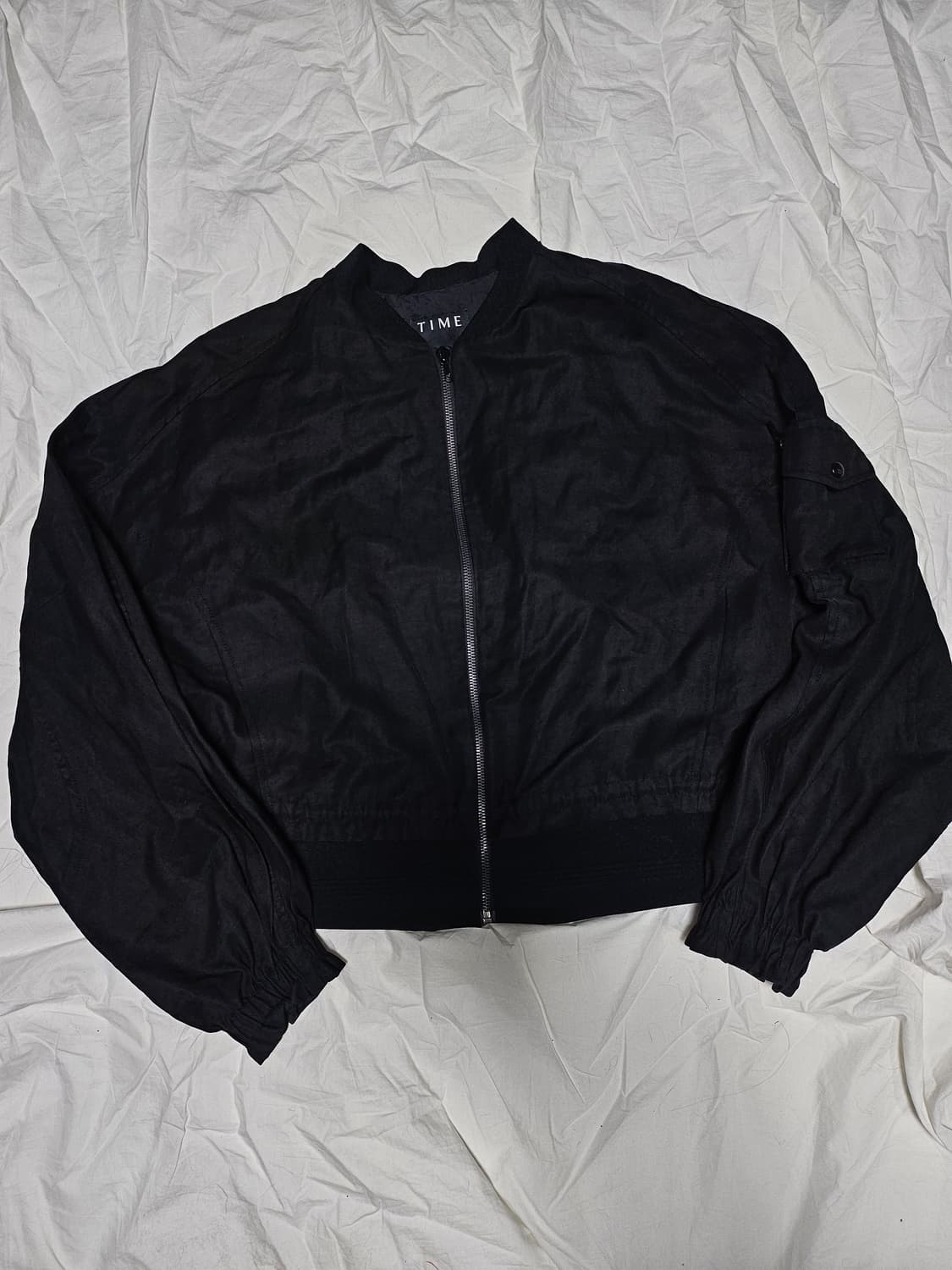 23ss 타임 크롭 블루종 자켓 M 상품이미지1