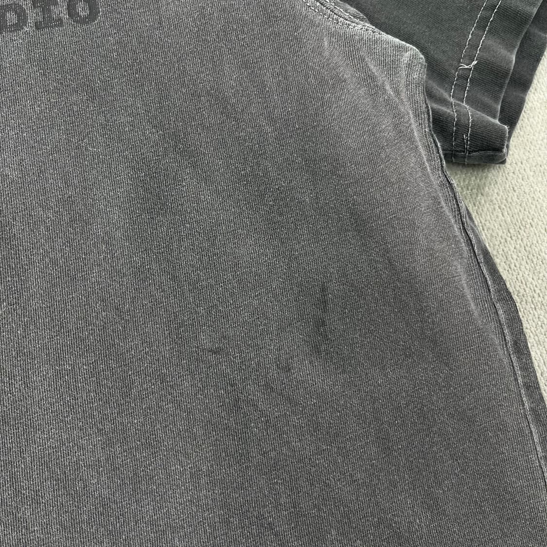 105 아이앱 스튜디오 피그먼트 블랙 반팔 티셔츠 상품이미지6