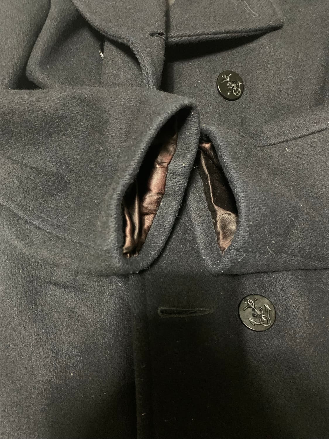 빈티지 멜튼울 피코트 상품이미지5