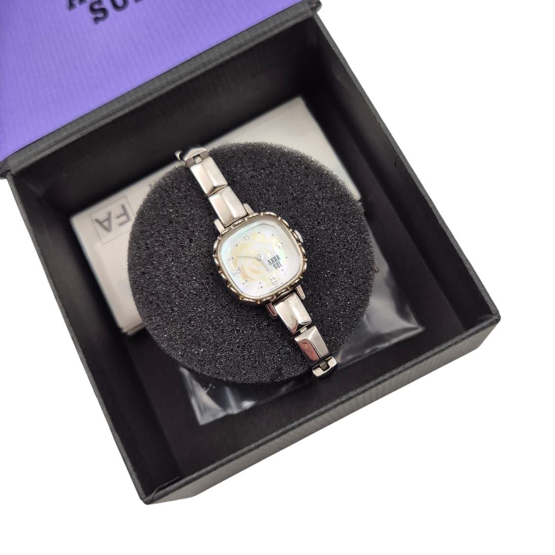 안나수이 장미 자개 크리스탈 손목 시계 상품이미지4