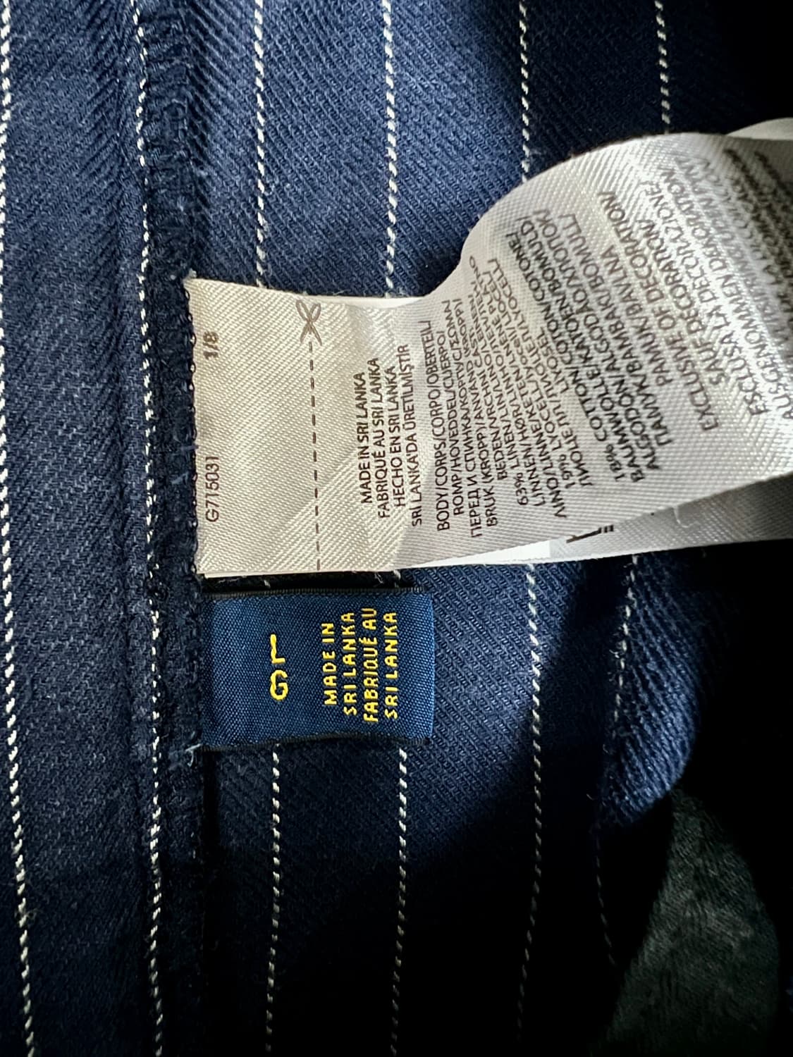 폴로랄프로렌 스트라이프 네이비 팬츠 polo Ralphlauren 상품이미지6