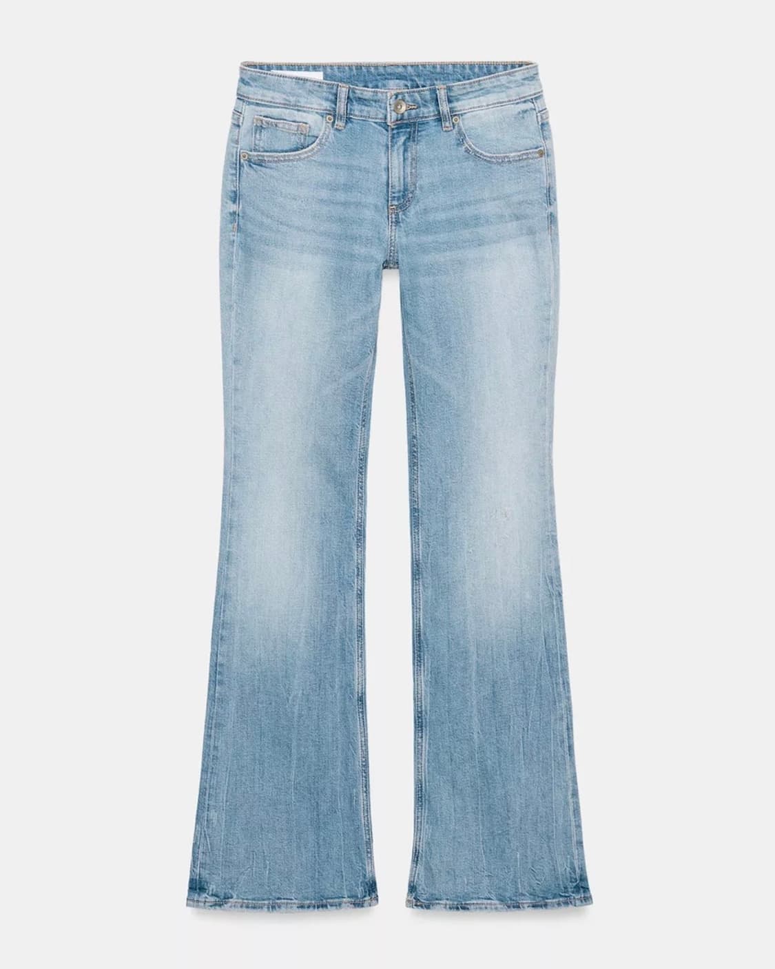 자라 로우라이즈 부츠컷 라이트블루 32 상품이미지1