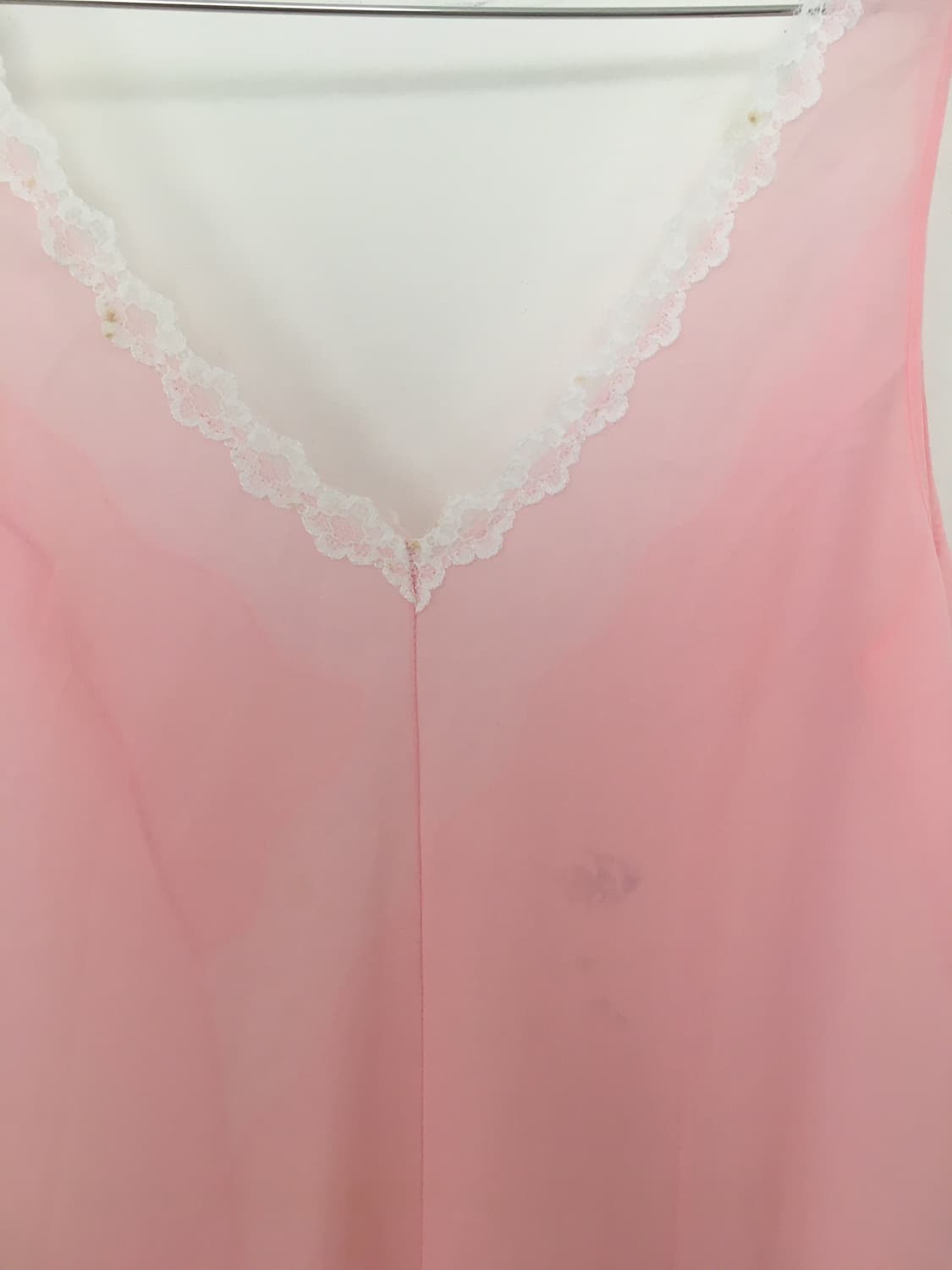 Pink Lace Slip Dress 상품이미지5