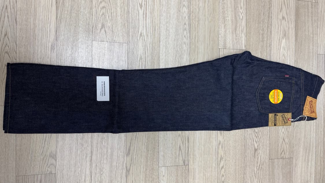 드님 220XX-47 데님팬츠 리지드 새상품 31/32사이즈 상품이미지4