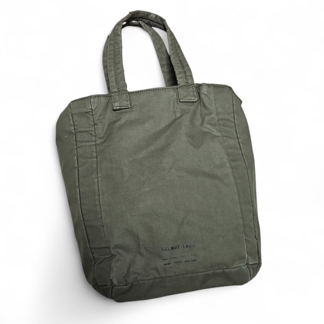 헬무트랭 아카이브 코튼 토트백 일본생산 상품이미지1