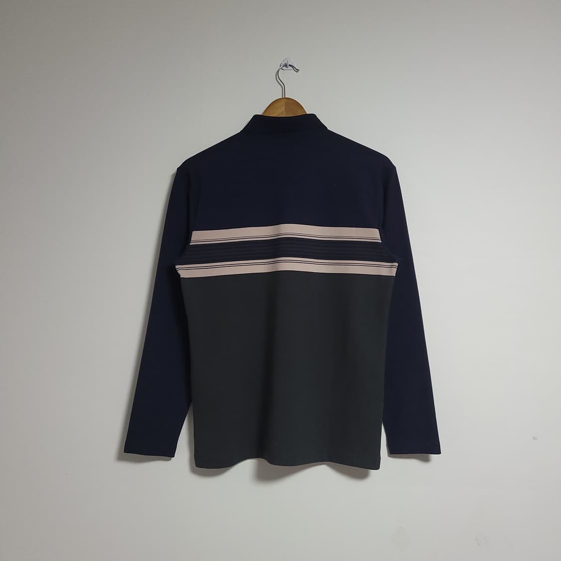 (95) NEPA 네파 남성용 긴팔 카라 티셔츠 차콜 네이비 상품이미지4