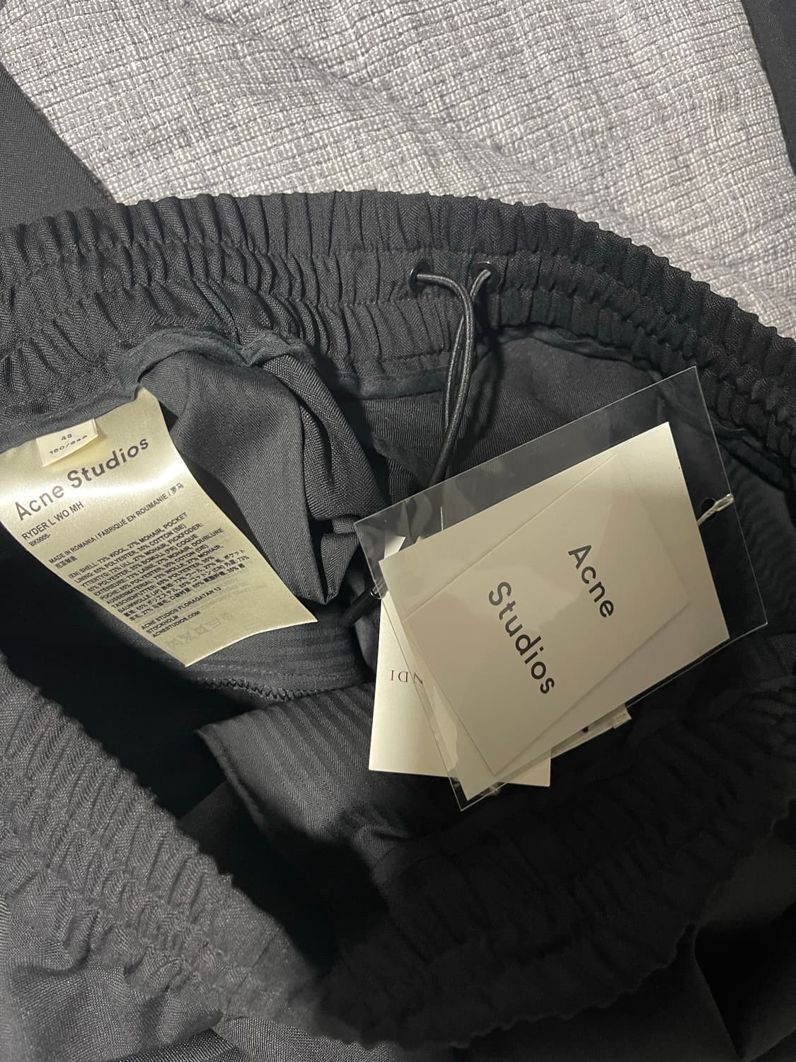 아크네스튜디오 블랙 셋업수트48사이즈 새상품 상품이미지5