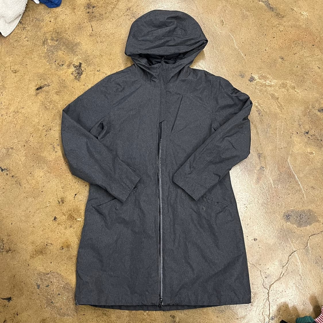 [정품/L] 노스페이스 후드 바람막이 자켓 코트 그레이 b14 상품이미지2