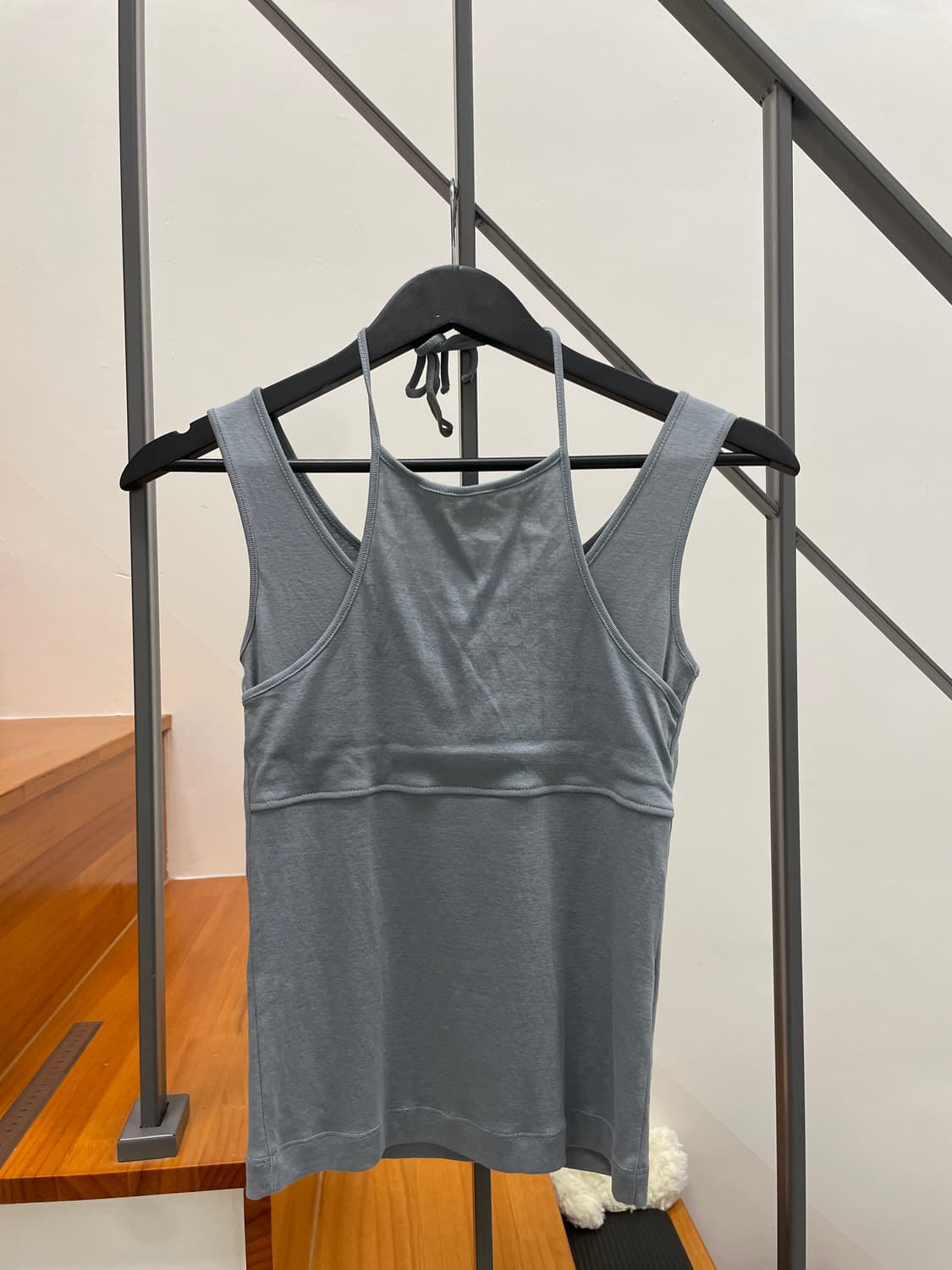 THEILMA 레이어드 홀터나시 (그레이블루) 상품이미지1