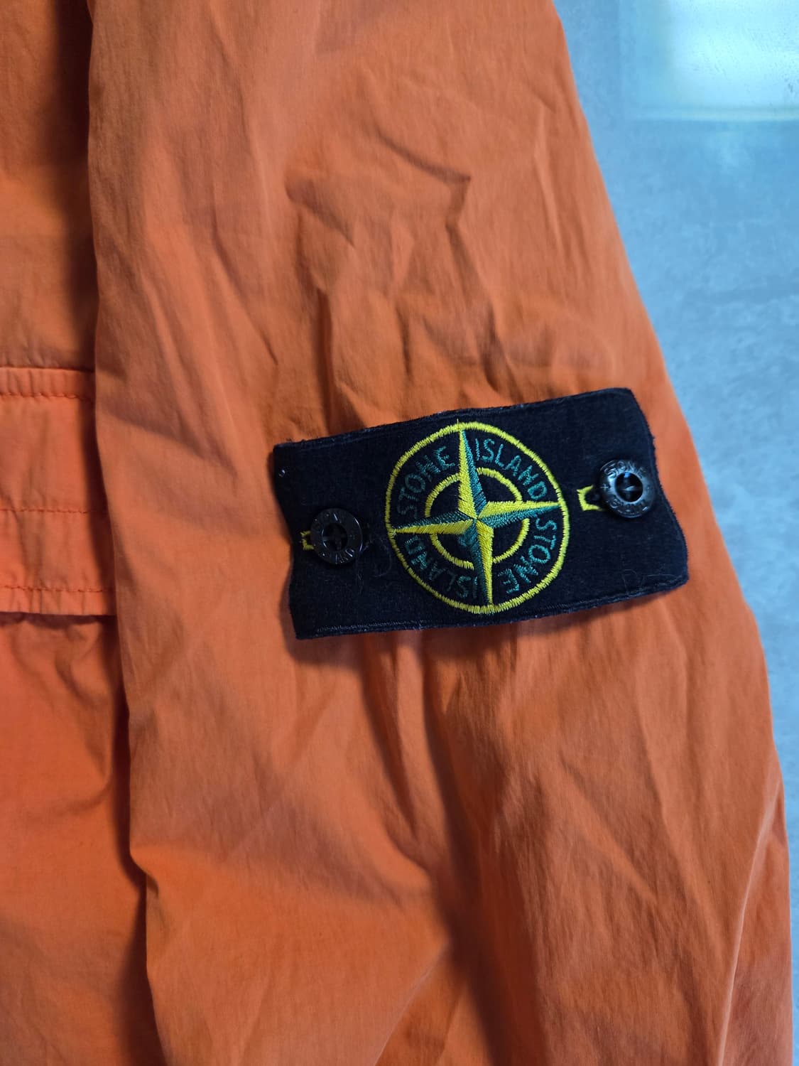 [정품] 스톤아일랜드 오버셔츠 오렌지 L 상품이미지2