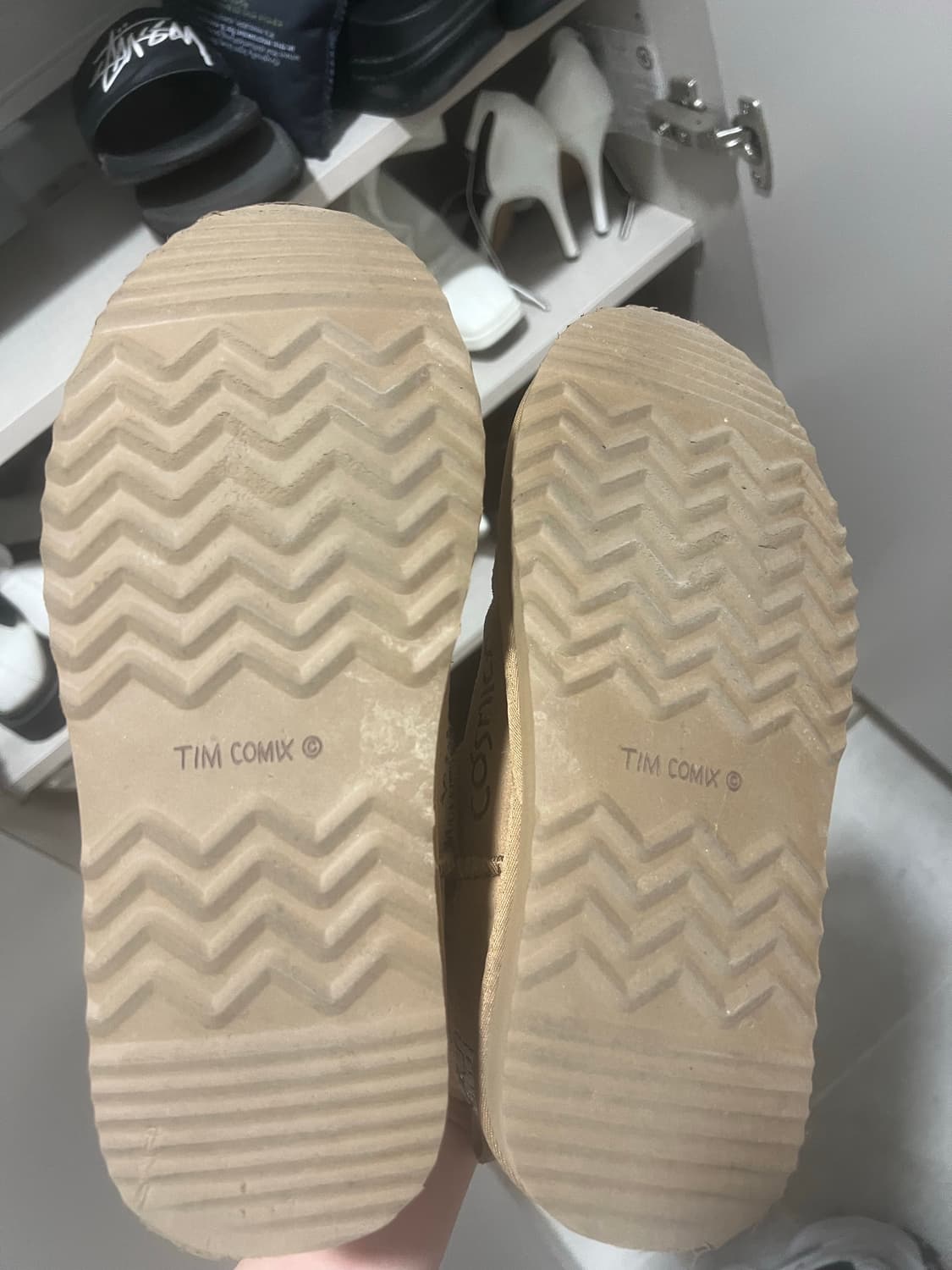 팀코믹스 코스믹 그래픽 어그부츠 카라멜 상품이미지8