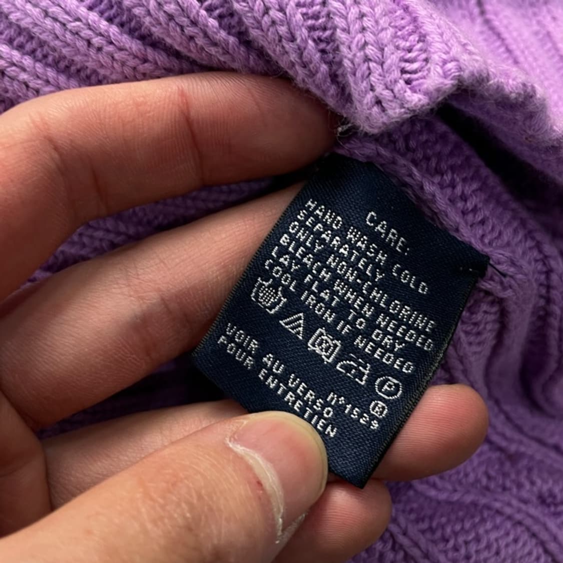 90 폴로 랄프로렌 꽈배기 니트 상품이미지4