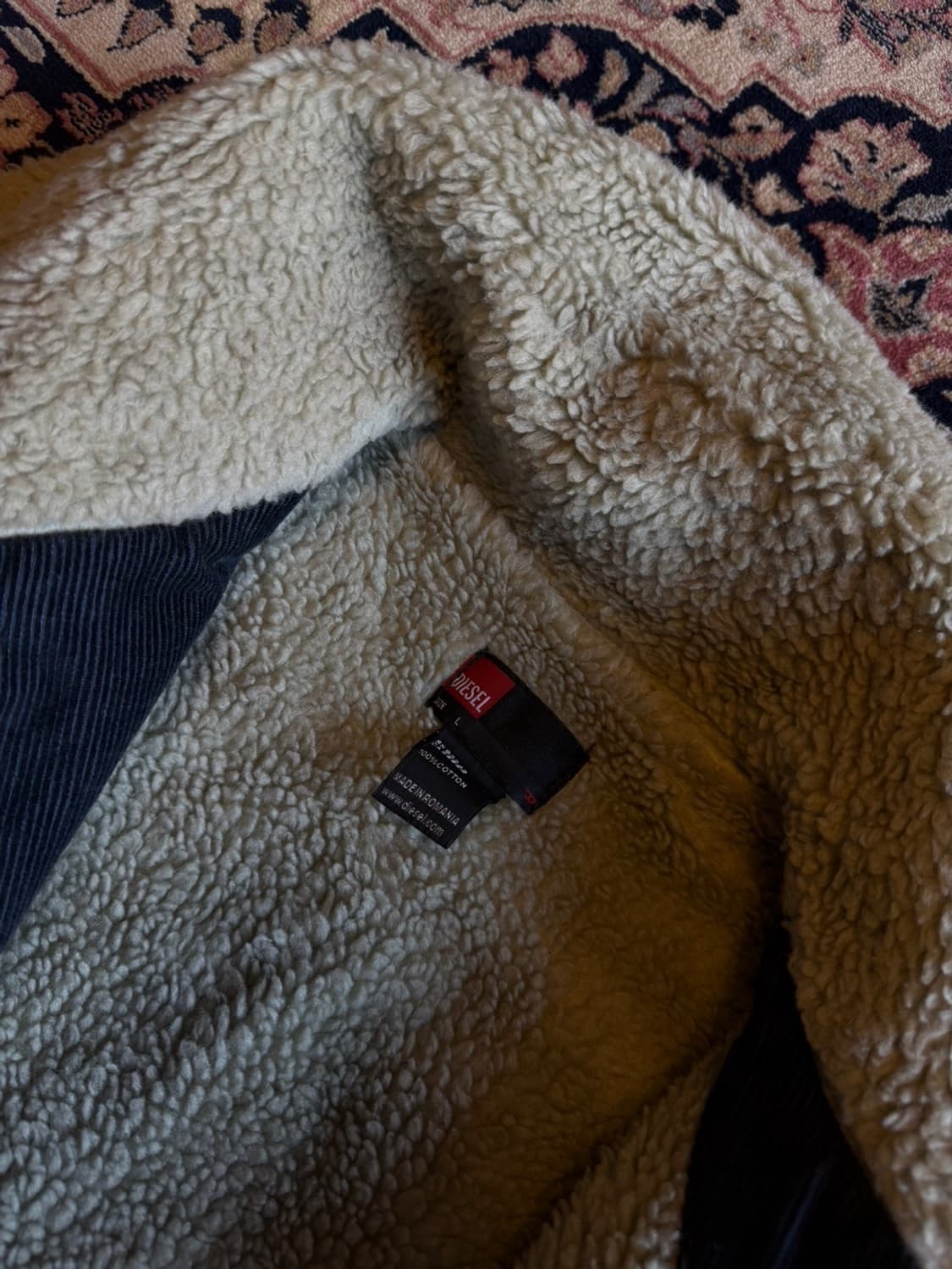 디젤 시어링 데님 자켓 100 상품이미지3