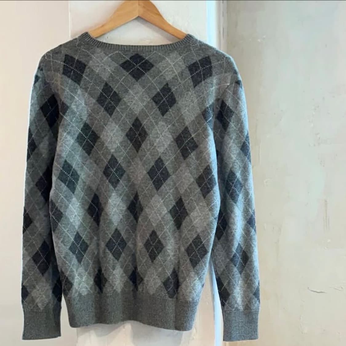 폴로랄프로렌 캐시미어 아가일 스웨터 상품이미지3