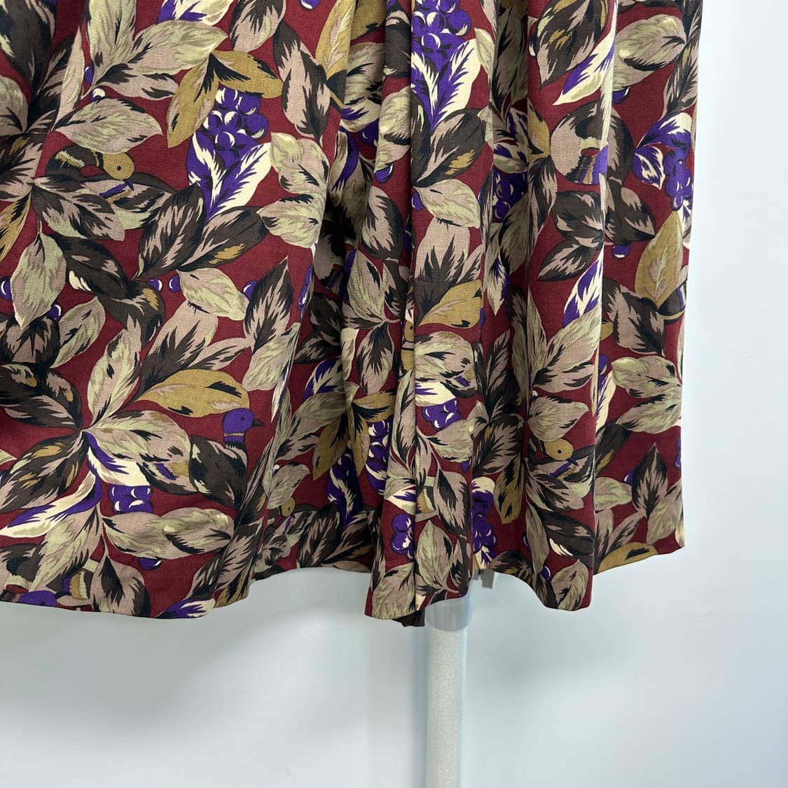 닥스 80s 플라워 플리츠 와이드 팬츠 상품이미지8