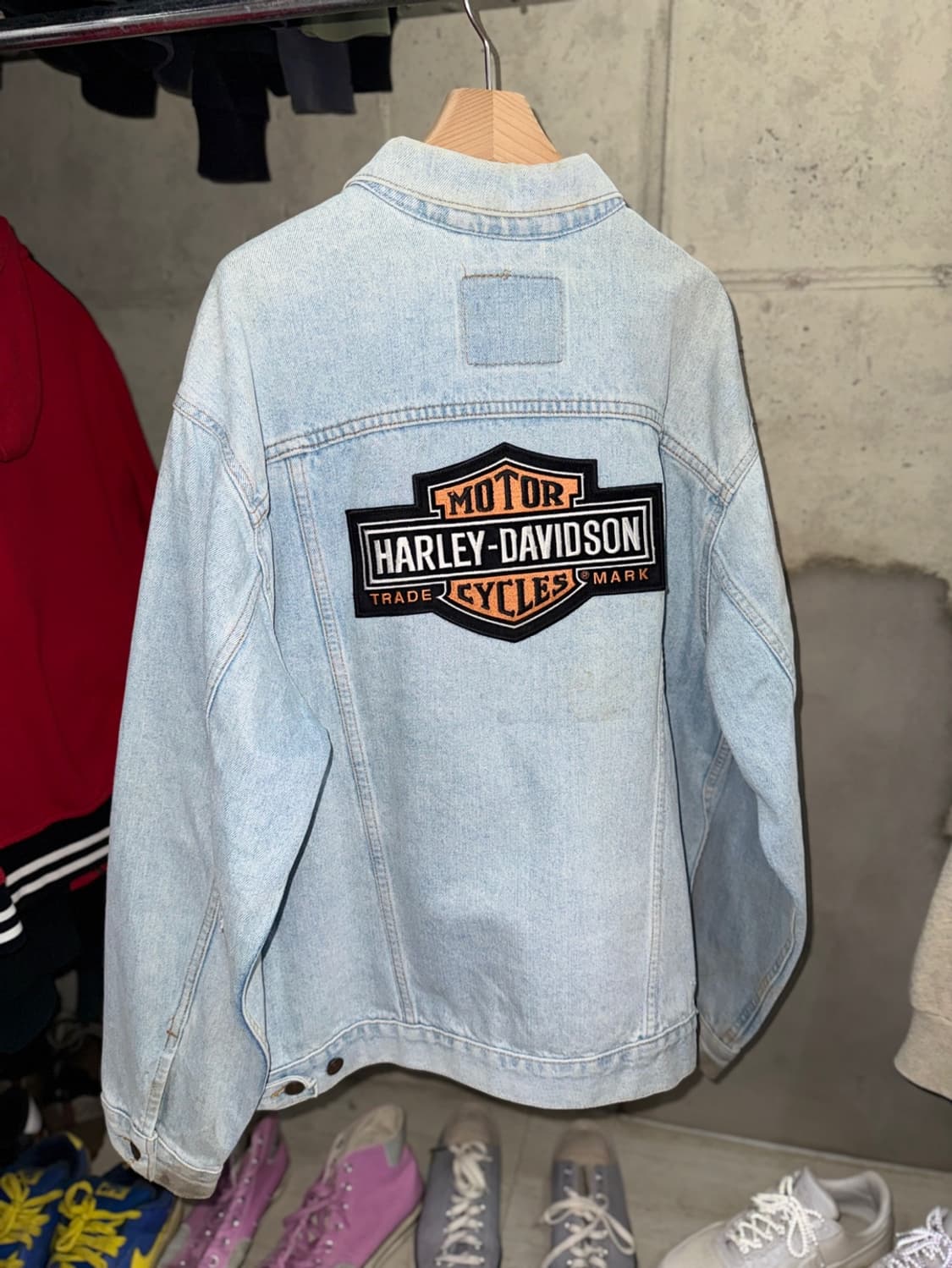 90s LEVIS USA DENIM JACKET (110) 상품이미지3