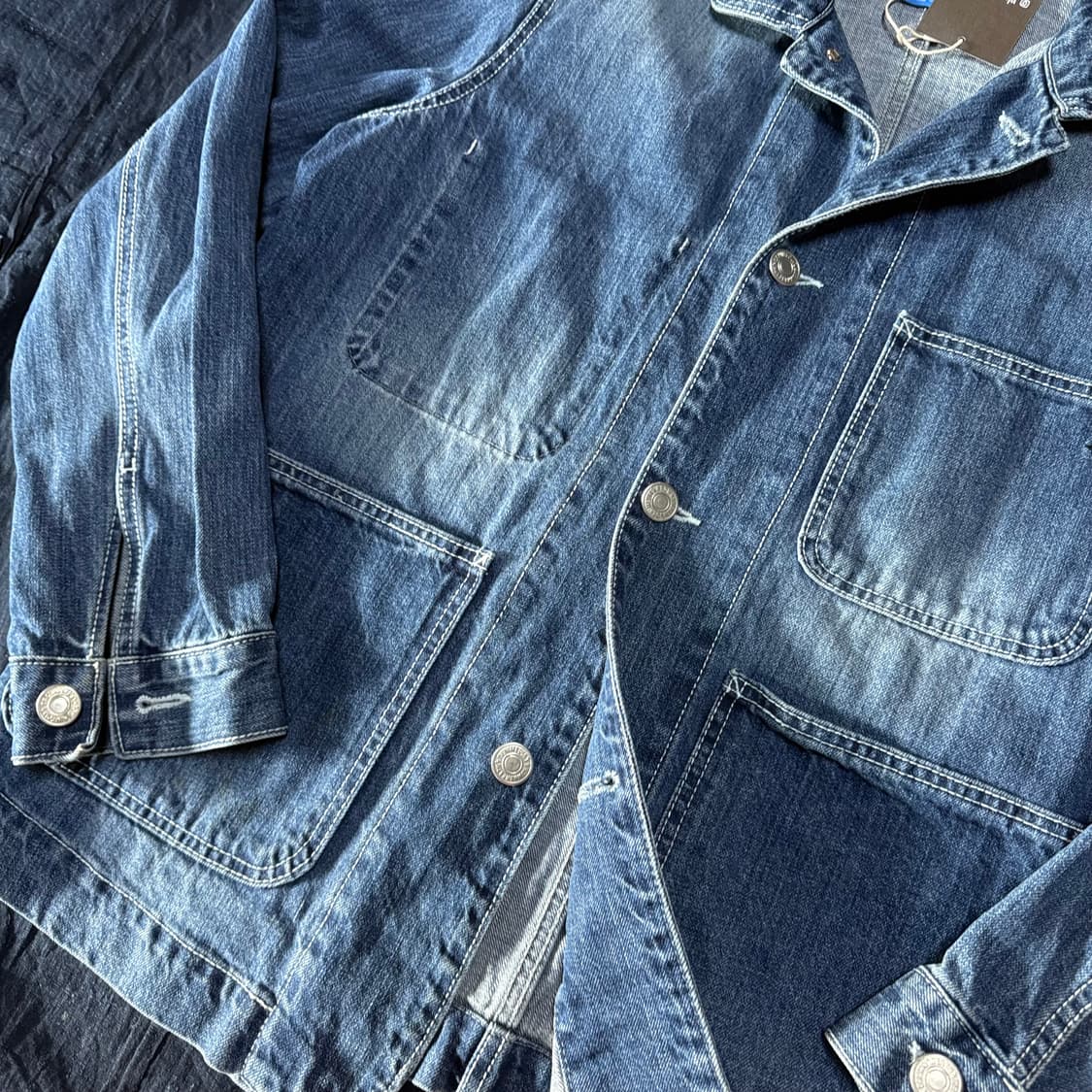 브라운브레스 데님 초어자켓 M 상품이미지3