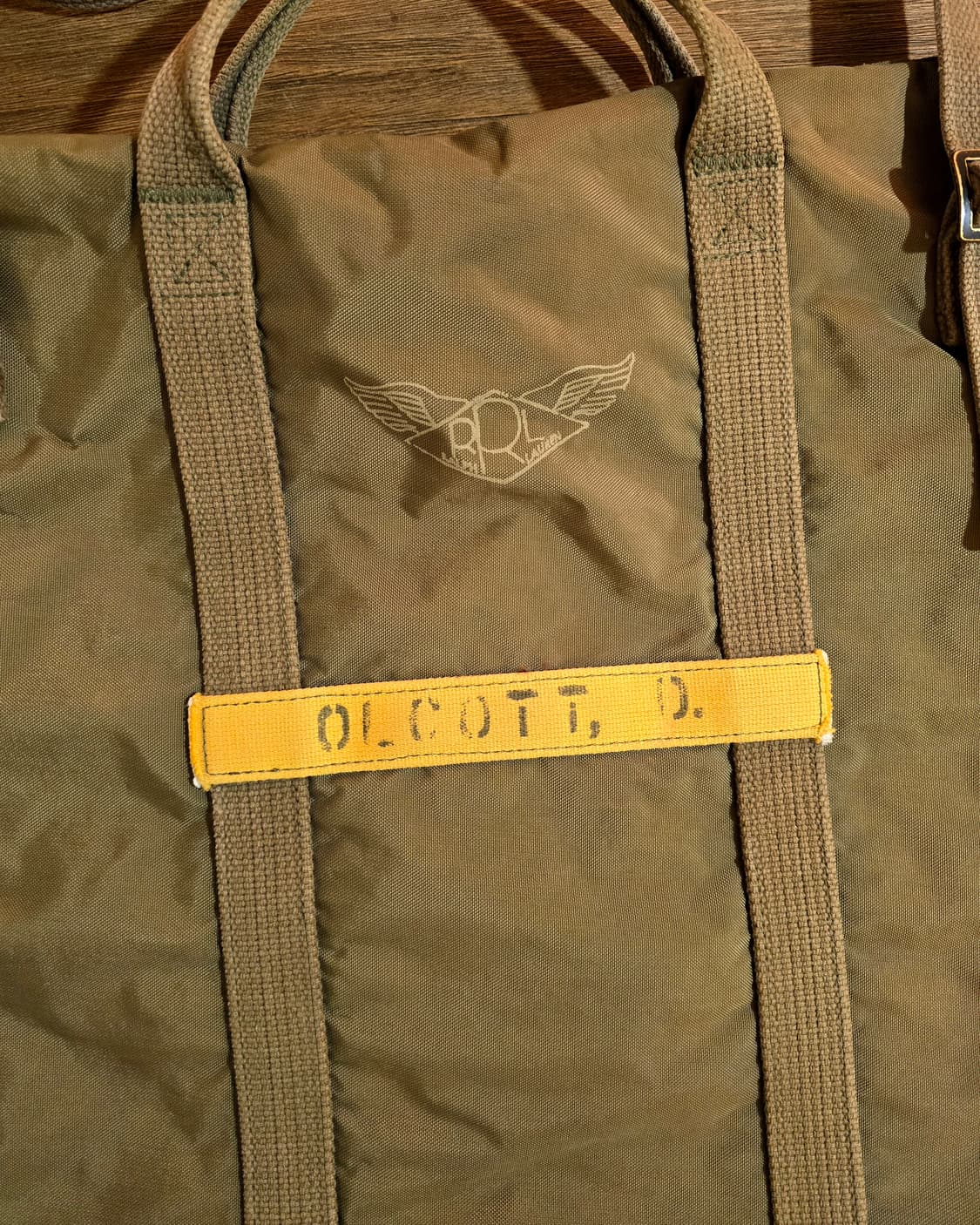 RRL 윙로고 나일론 2-Way 헬멧 백 (Double RL Bag) 상품이미지3