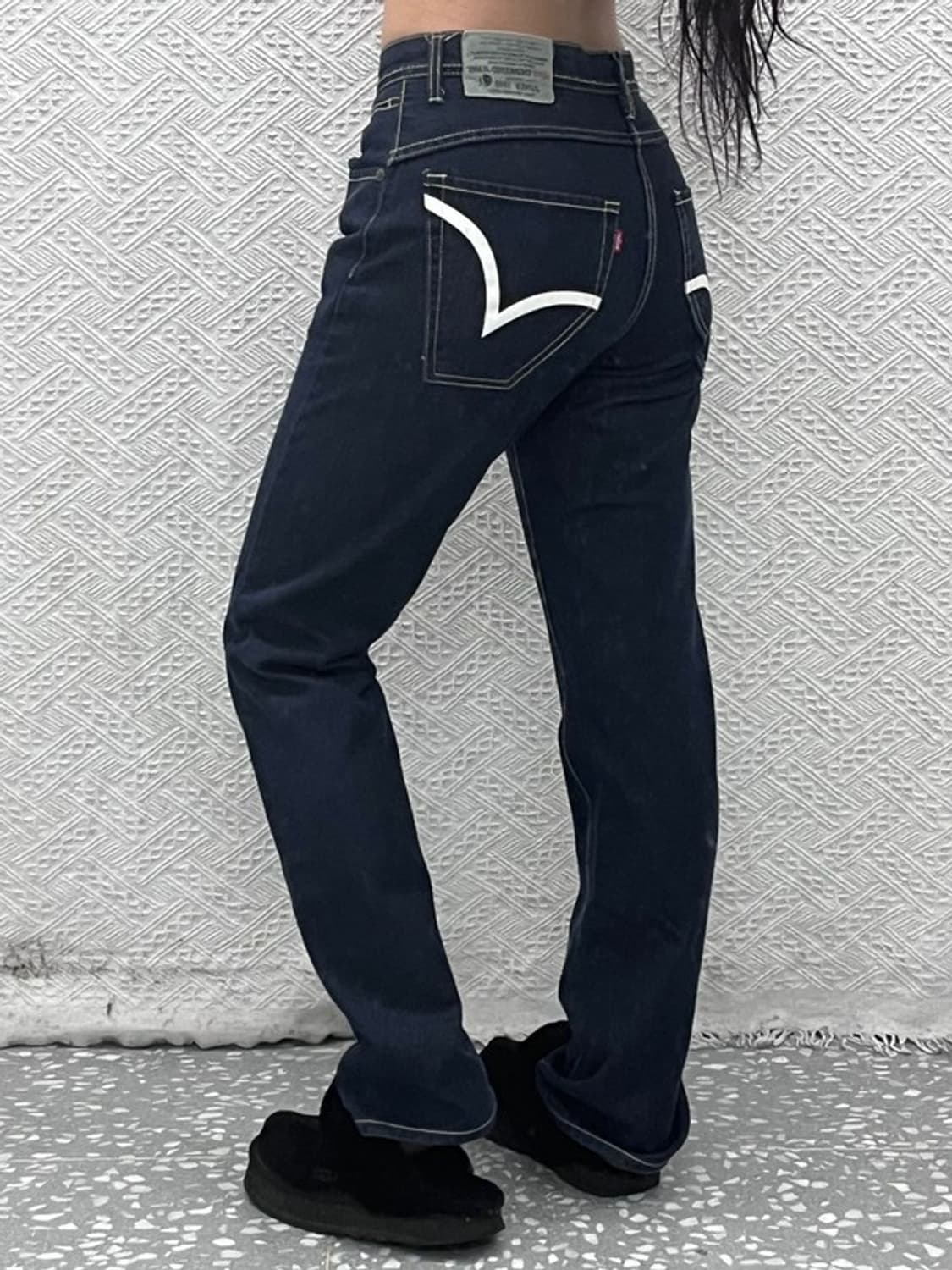 리바이스 엔지니어드진 캐주얼 키치 프린팅 데님팬츠 28인치 C10285 상품이미지1