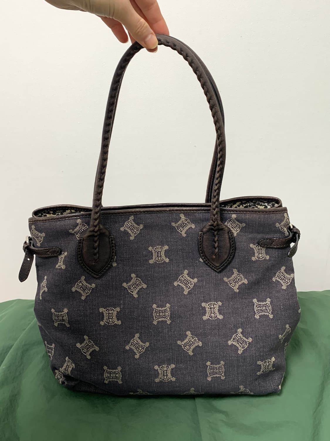 셀린느 마카담 데님 숄더백 (빈티지백) 상품이미지3