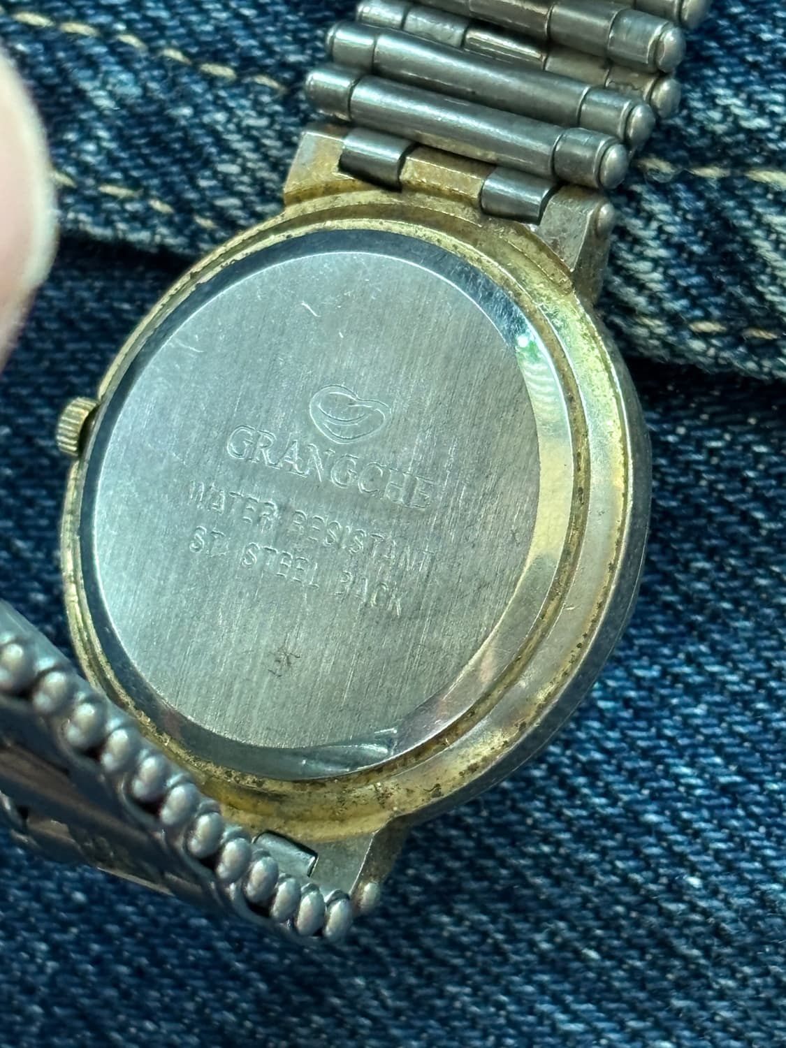 vintage grangche quartz metal watch 상품이미지7