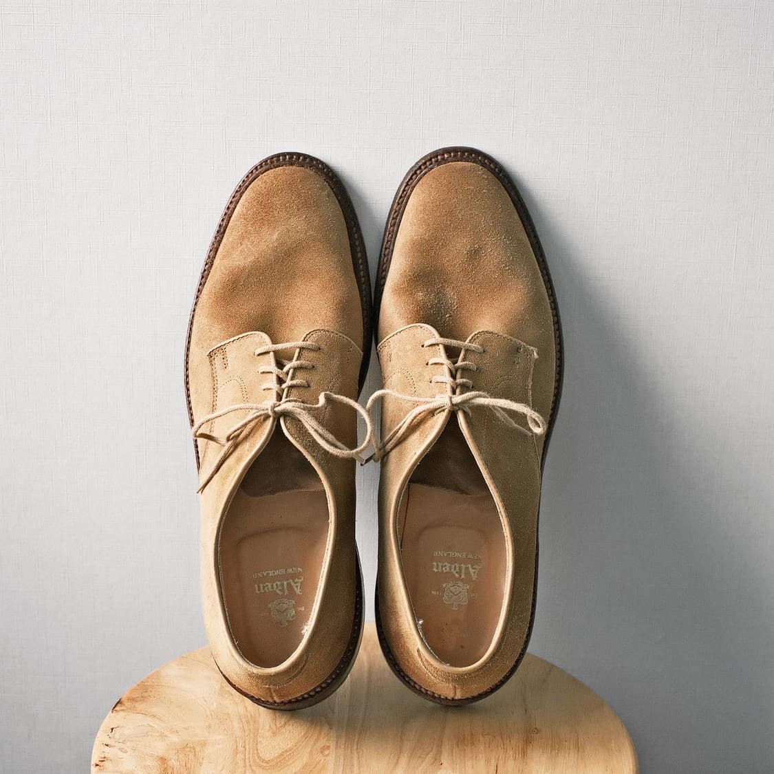 알든 29332 10.5D 언라인드 스웨이드 더비 탄 상품이미지7