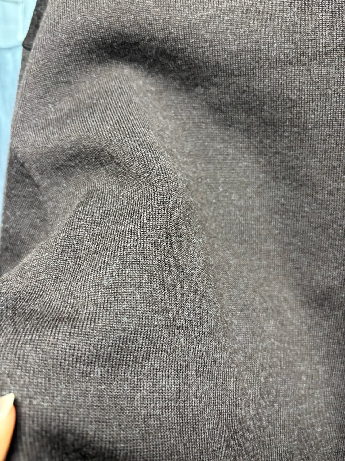 ORR 오르 메리노울 라운드 풀오버 니트 브라운 상품이미지9