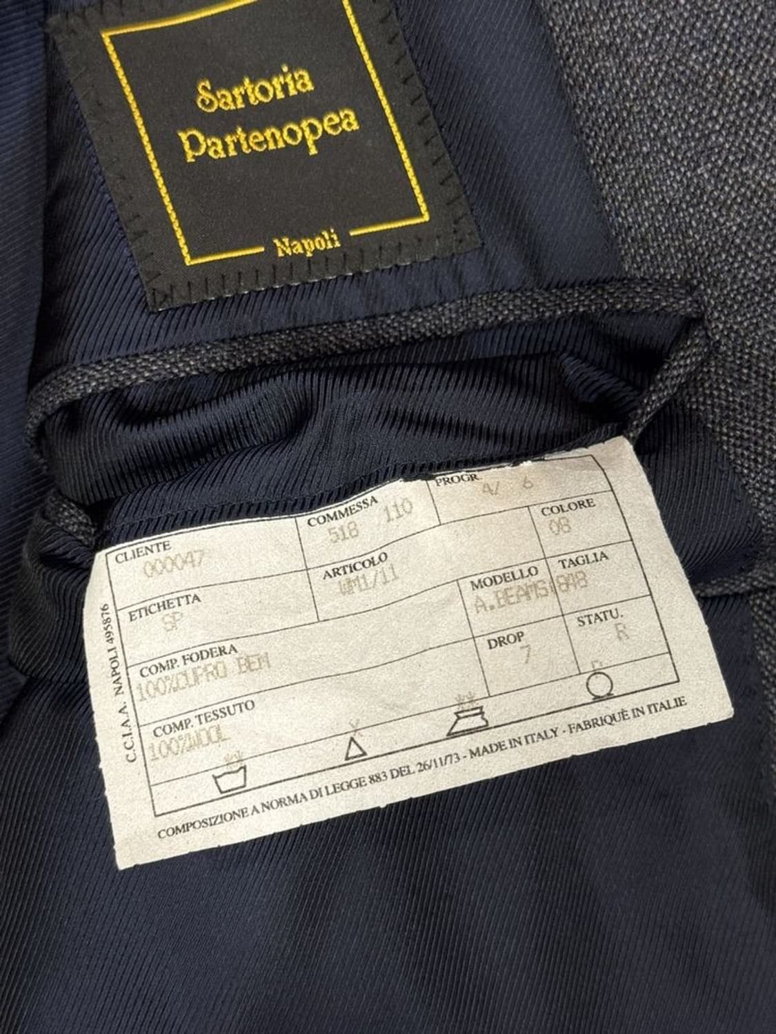 사르토리아 파르테노페아 자켓 상품이미지9