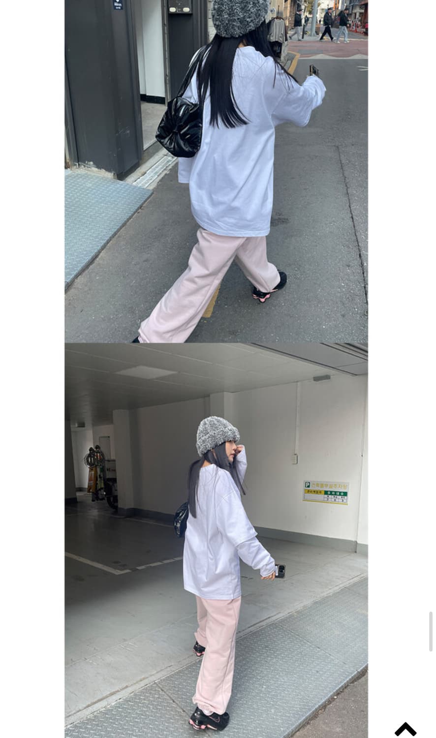 어반룸 조거팬츠 연핑크 상품이미지4