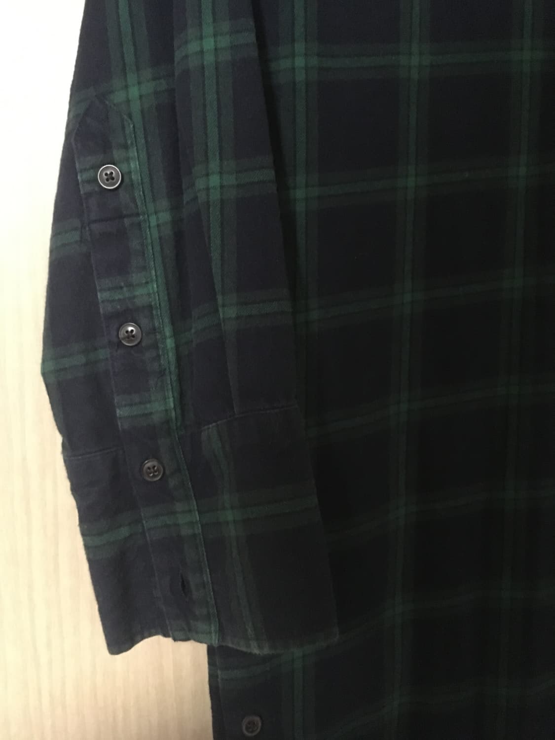 hang ten checkered long cardigan 상품이미지3