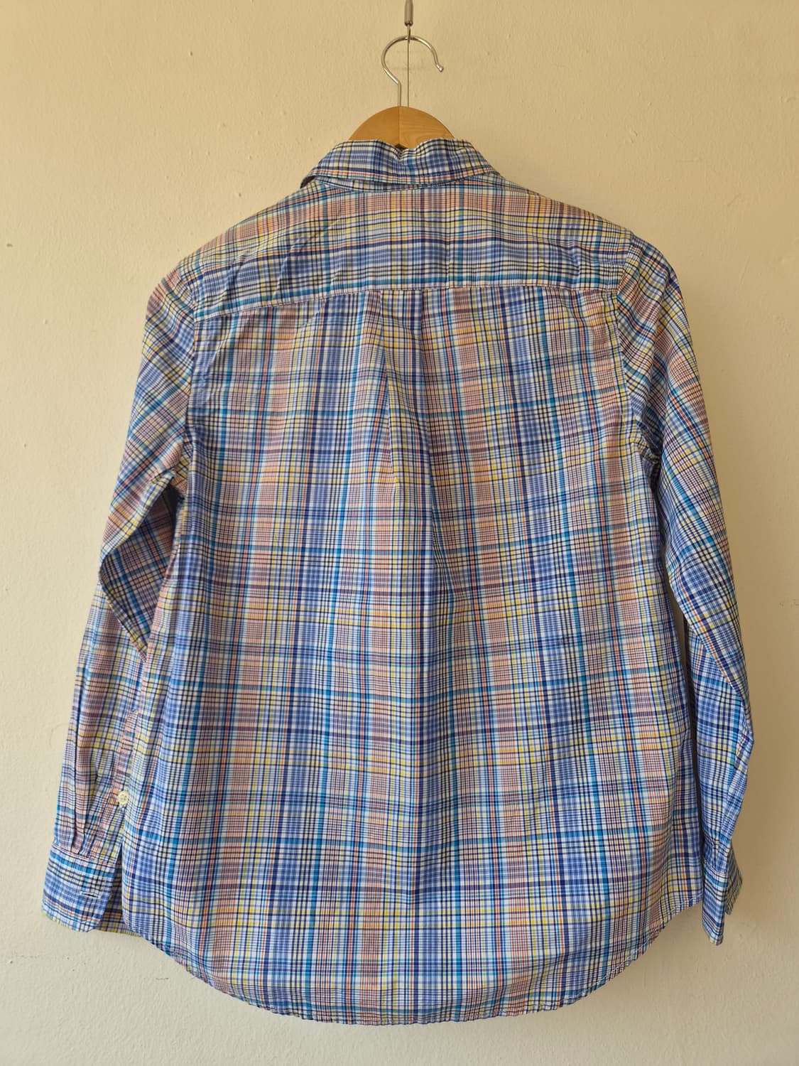 랄프로렌 폴로 키즈(여성가능) 체크코튼긴팔셔츠 L사이즈 상품이미지3