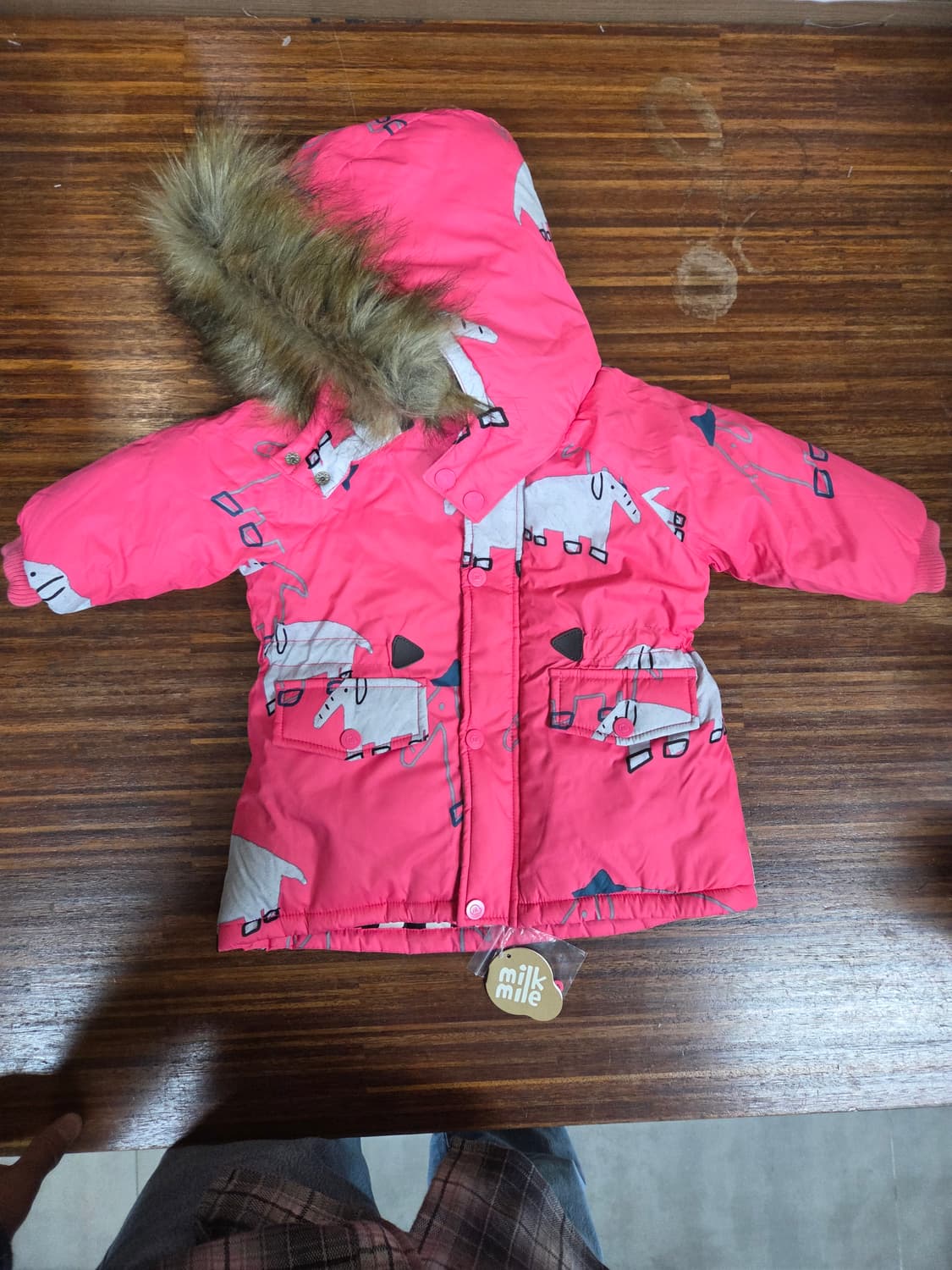 밀크마일 키즈 스키복 세트 90 상품이미지2