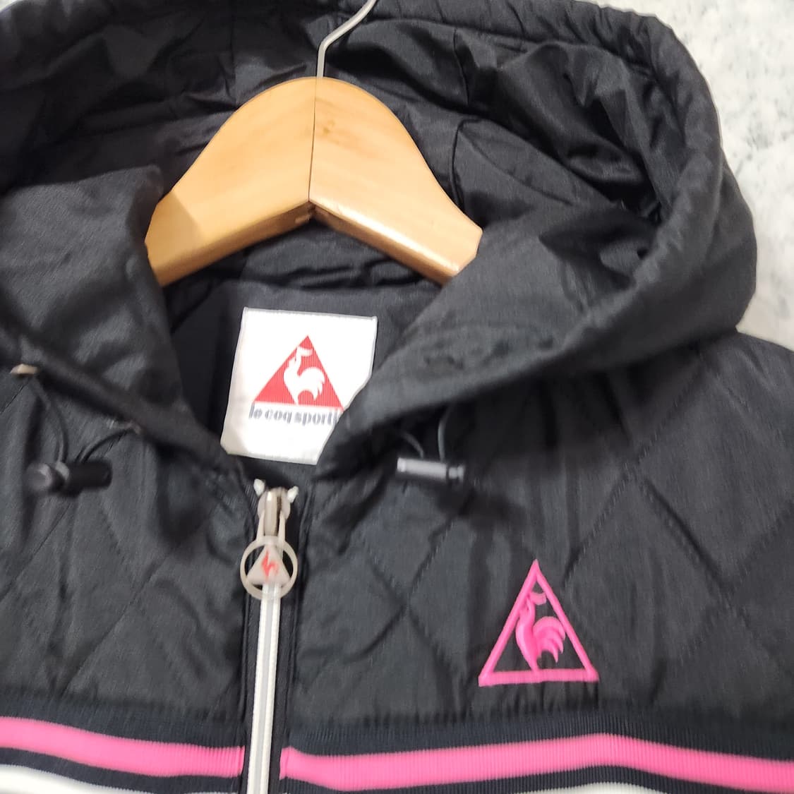 H407 [S] 르꼬끄 여성 후드 퀄팅 점퍼
 상품이미지2