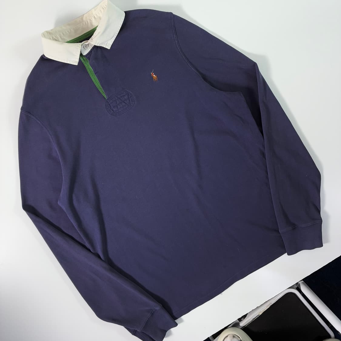Polo  폴로 랄프로렌 자수 코튼 바이올렛 럭비티 상품이미지2