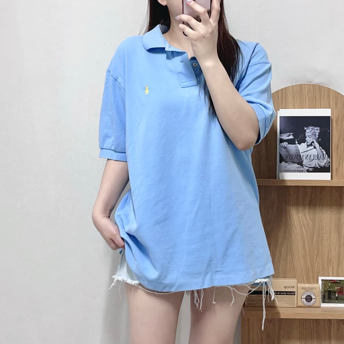 [정품] 폴로 소라 / 옐로우포니 반팔카라티 [ L ] 상품이미지2
