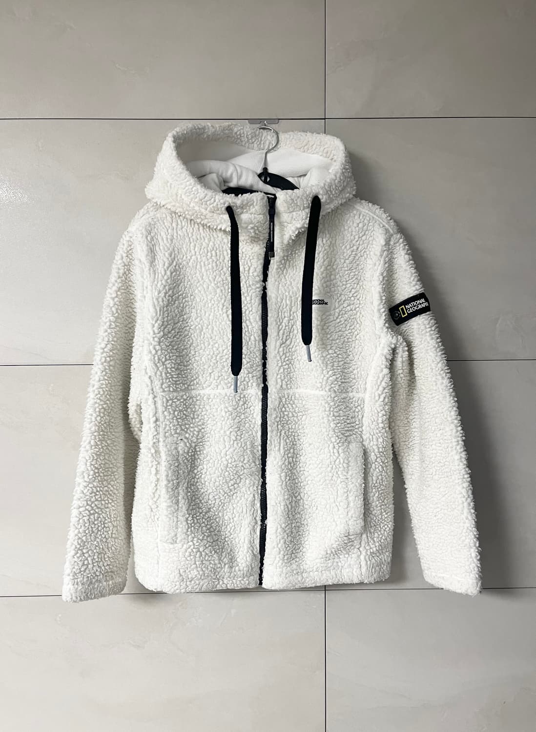 내셔널지오그래픽 뽀글이 후리스 후드집업 [S] 상품이미지1