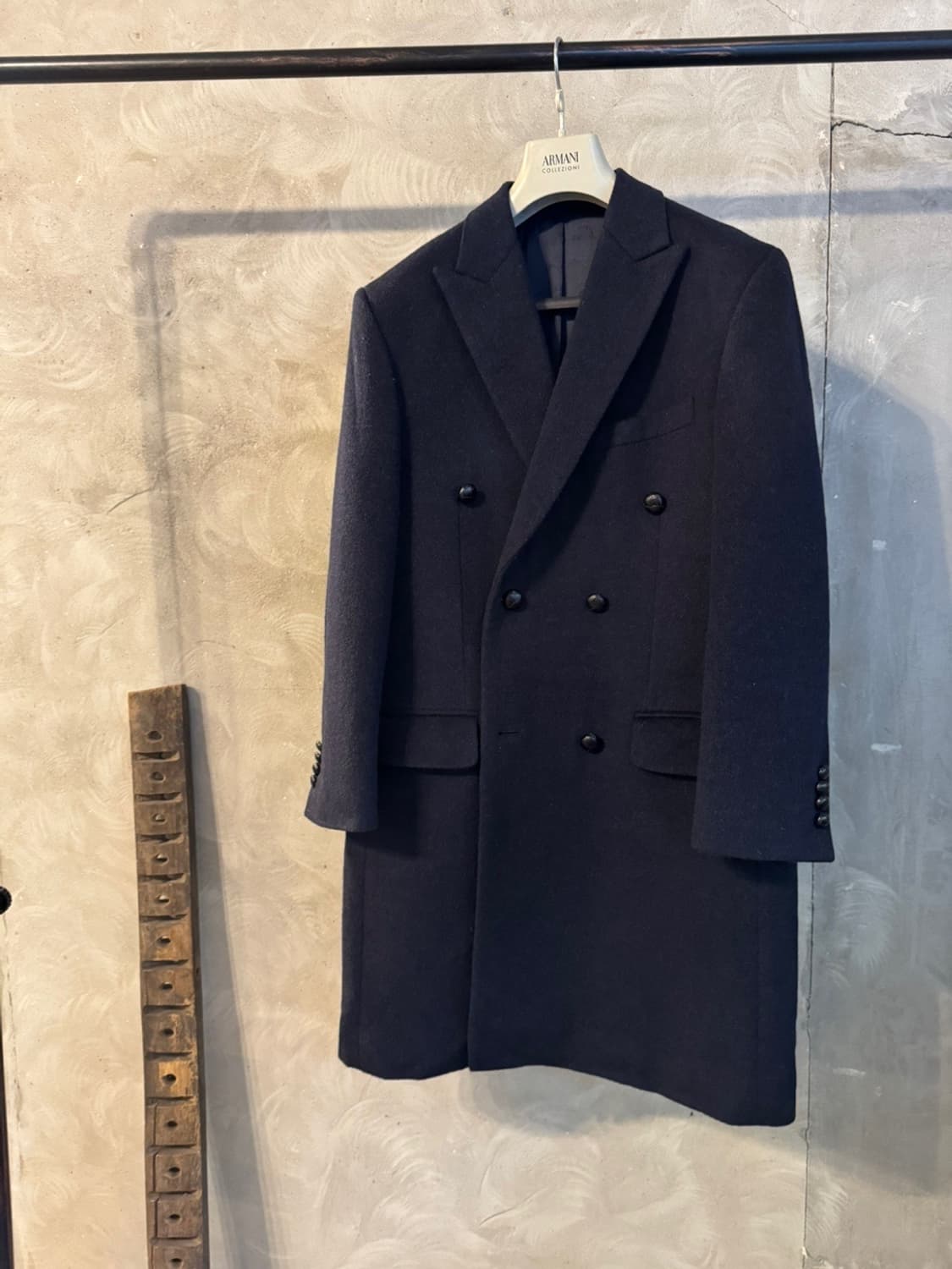 아르코 발레노 더블 브레스티드 코트 슬림100 상품이미지2