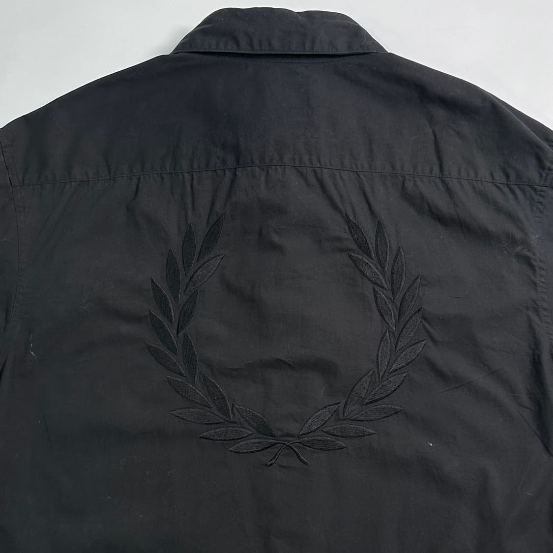 프레드페리 블랙 셔츠 자켓 상품이미지5