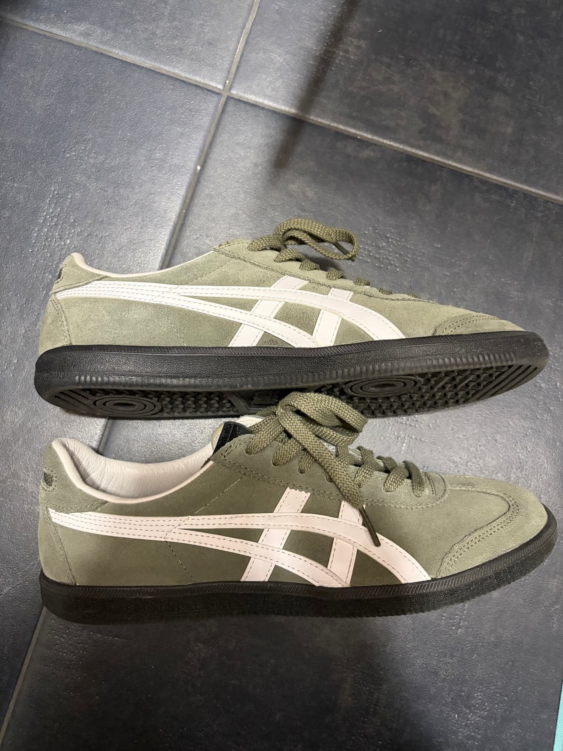 오니츠카타이거 토쿠텐 번트 그린 스니커즈(260) 상품이미지4