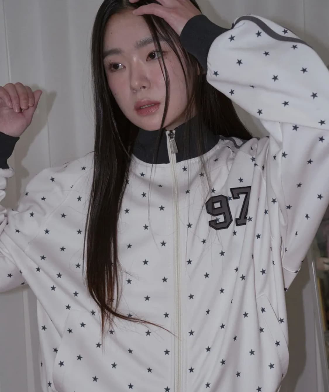 프렌다 별패치 트레이닝 자켓 집업 상품이미지1