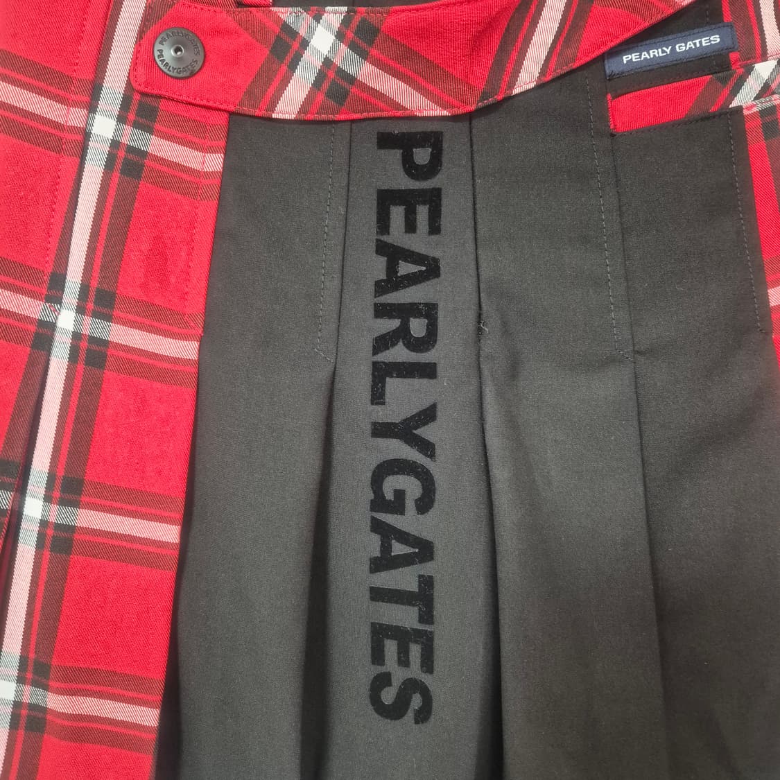 PEARLYGATES 체크 플리츠 치마 상품이미지4