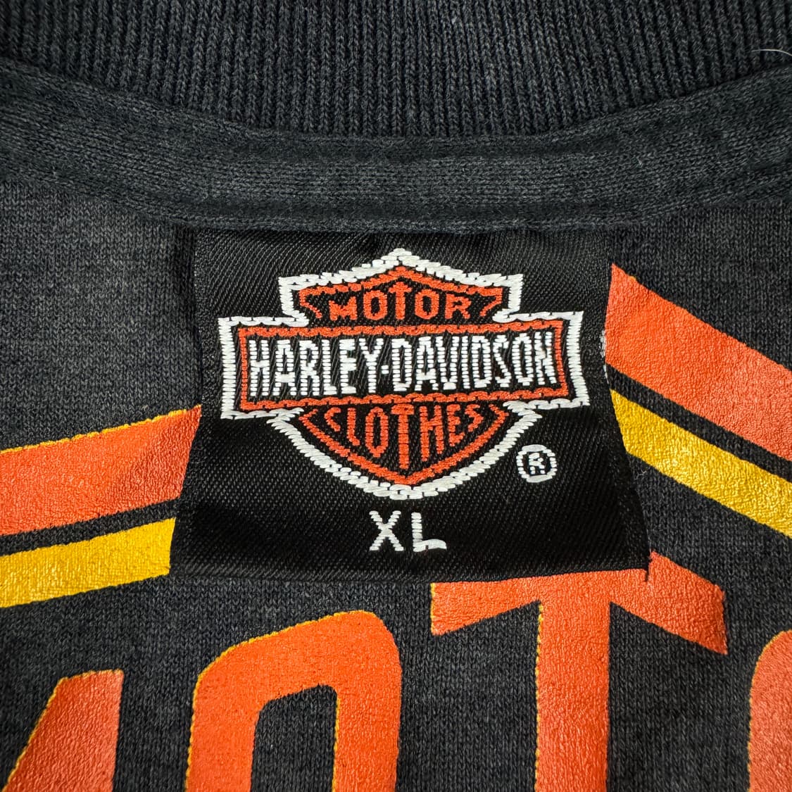 빈티지 90s Harley Davidson 할리데이비슨 실드 로고 티셔츠 상품이미지7