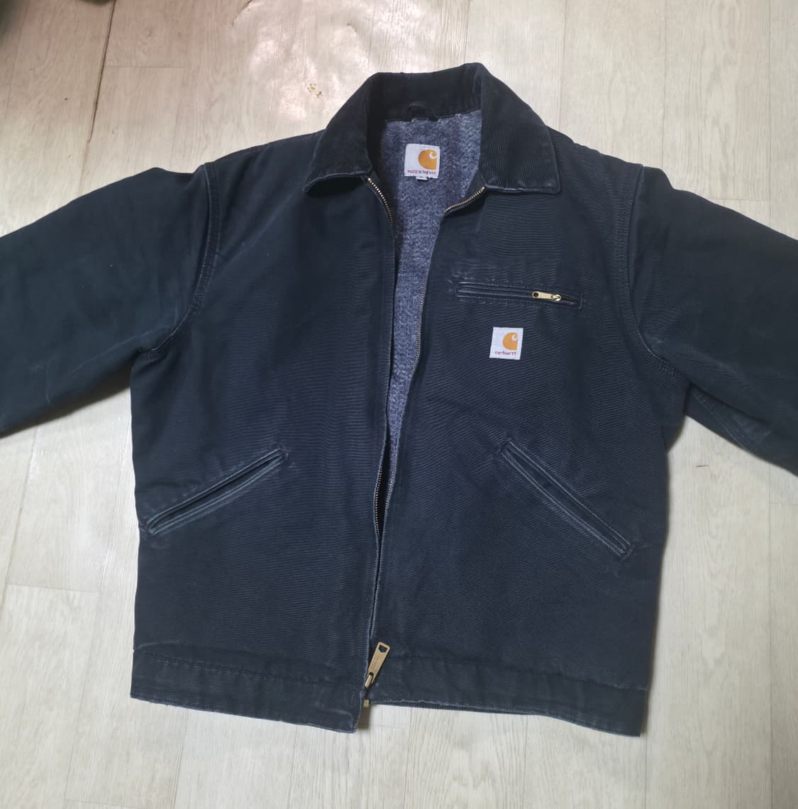 칼하트 디트로이트 blk m사이즈(15년도, made in usa) 상품이미지1